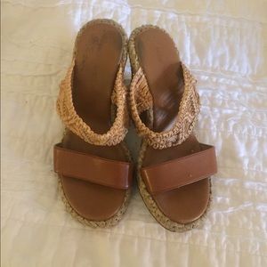 Nine West Slip On Wedge Sandal